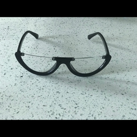 Half Frame Rimless Sunglasses - Picture 2 of 3